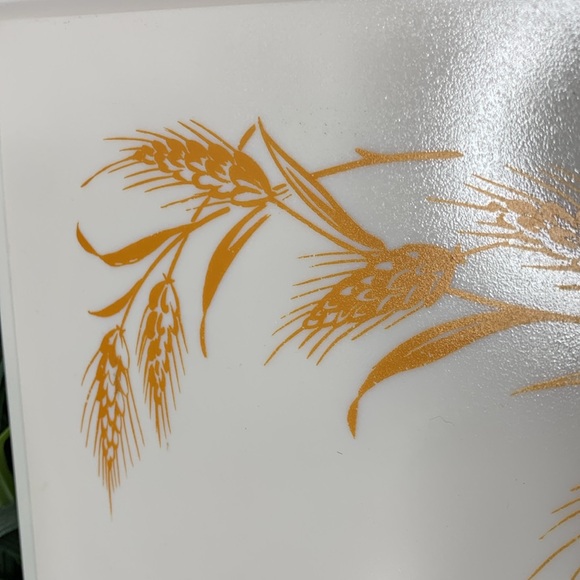 Vintage Libbey Cooks Helper Cutting Board with Wheat Design - Picture 3 of 8